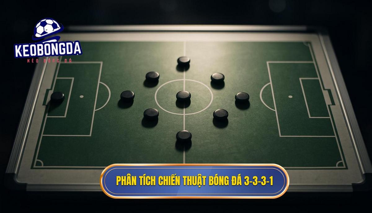 Phân tích chuyên sâu về sự linh hoạt của Chiến thuật bóng đá 3-3-3-1