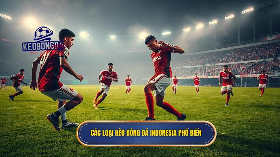 2. Các loại kèo bóng đá Indonesia phổ biến