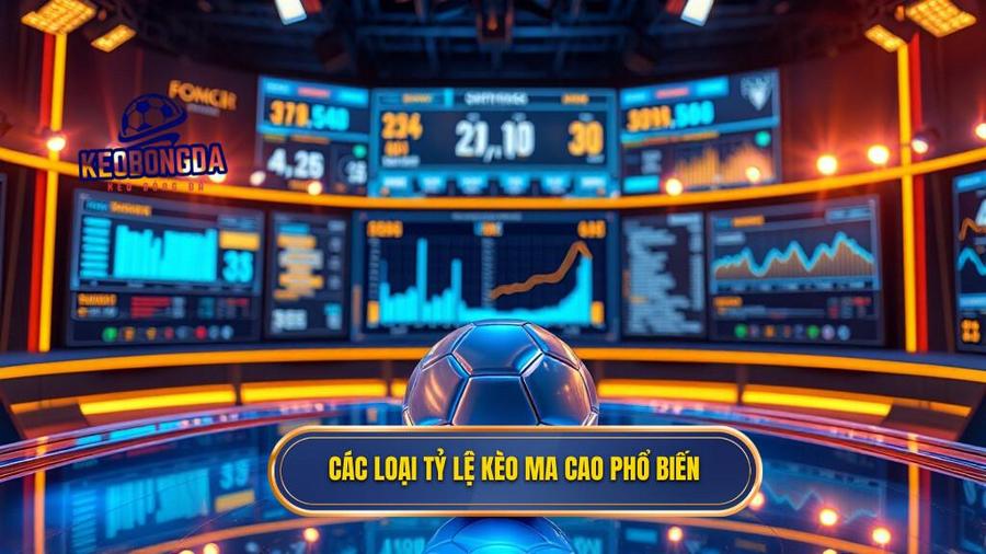 2. Các loại tỷ lệ kèo Ma Cao phổ biến