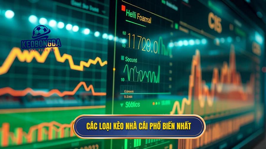 Các loại kèo nhà cái phổ biến nhất