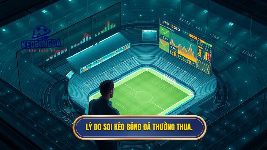 Phân tích đa chiều: Tại sao bạn thường thua khi soi kèo bóng đá ăn tiền?