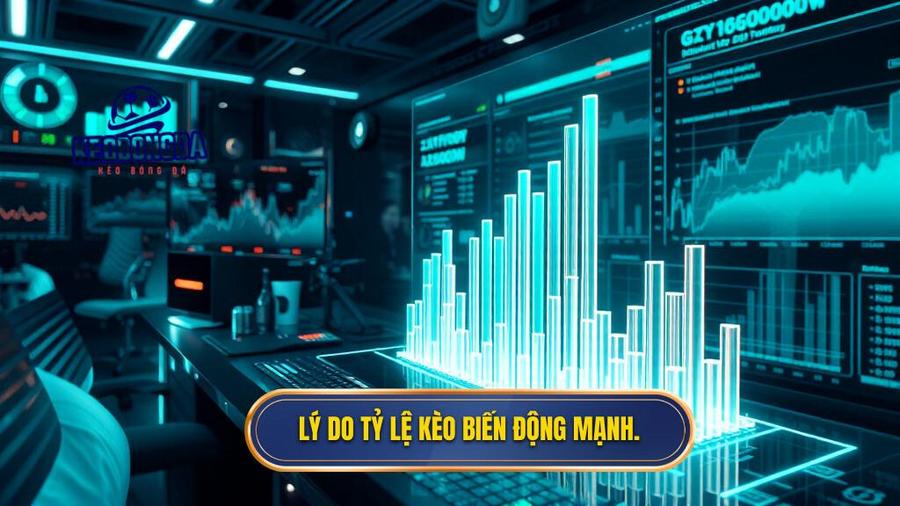 Lý do tỷ lệ kèo biến động mạnh.